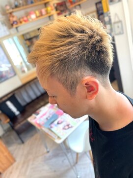 ヘア メイク ココ(hair make coco) ブリーチ×ショート♪♪