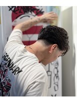 コア 新宿(CORE) テーパーフェード×毛流れ