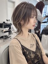 ダブルトーキョー シブヤ(W-TOKYO SHIBUYA) 小顔ハッシュカットハイライト×ネオウルフ20代30代40代