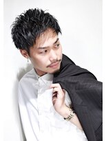 リップスヘアー 銀座(LIPPS hair)&nbsp;ワイルドビジカジ刈り上げツーブロックリバースアップバング