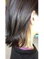 アイドットシーオー(i.co)&nbsp;さりげないインナーカラーでアクセサリー感覚で遊ぶカラー