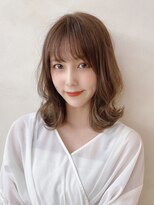 20代30代☆大人かわいい小顔外ハネくびれミディ♪担当 戸田