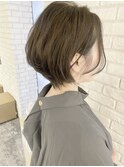 LEMO ハンサムショートボブ シアベージュ 小顔ショート