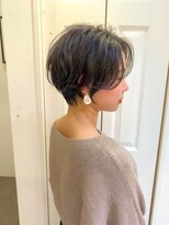 ロンド パルティール 大宮(Lond partir)&nbsp;【石田勇士郎】デザインカラー厚めバングローライトスリークボブ