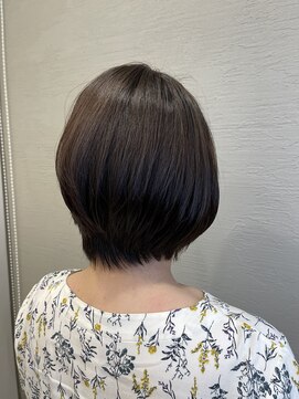 シエル 藤沢店(CIEL) 丸み束感ショートボブ