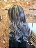 シルバー☆バレイヤージュ