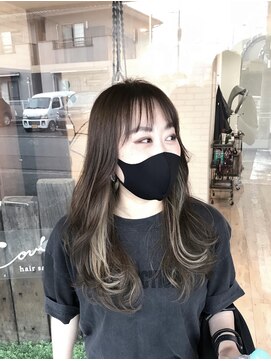 ヘアーサロン カヴィエ(hair salon covie) インナーカラー イヤリングカラー