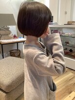 森岡美容室&nbsp;可愛いボブ