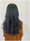 大人かわいい☆透明感アッシュベージュ無造作ヘア
