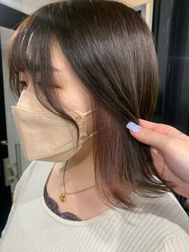 ワンズ リー 下北沢店(ONE's ly) 韓国/前髪/ダブルカラー/髪質改善/学割U24[下北沢/下北沢駅]