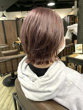 アルカナ 明治神宮前原宿(ARCANA) ピンク ショコラアッシュ ヘルシースタイル ふんわりカール