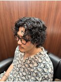 常田パーマ センターパート