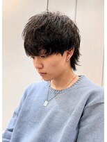 ヘアアンドフェイス ルースト(hair&face ROOST)&nbsp;【ウルフスタイル】色気メンズマッシュウルフ