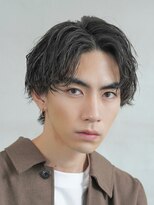 フィフス 渋谷(fifth)&nbsp;アップバング7:3センターパート6:4束感波巻きスパイラルパーマ