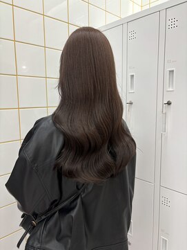 ガーランド(Girland) 【girland】透明感ココアブラウン 韓国風/レイヤーカット