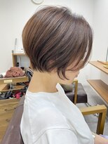 ランプ(Lamp) くびレイヤーグレーベージュニュアンスカラー白髪染め白髪ぼかし