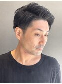 アップバング/ツーブロック/夏スタイル/メンズ