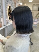 エル バイ ロンド 関(elle by Lond)&nbsp;[elle by lond]栗原　瑠世　外ハネボブ縮毛矯正