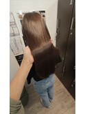 ネオメテオストレートで髪質改善ストレート