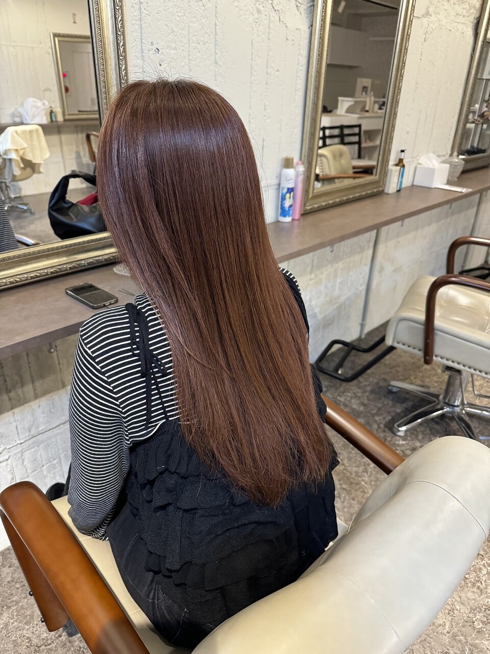 艶髪ストレートパーマ×バイカルテ5ステップトリートメント