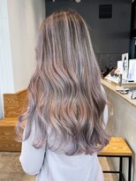 アイティーバイアルバム 北千住店(IT by ALBUM) くびレイヤー美髪レイヤーロングニュアンスカラー_ba493441