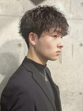 フルブルーム 東林間(fullbloom) メンズカットパーマヘア刈り上げ