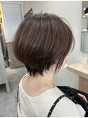 くせ毛ショートボブ