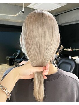 ノエ 心斎橋(Noe) 髪質改善/心斎橋美容室/大阪ハイトーン/ベージュカラー