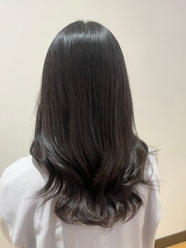 ヴァンカウンシル 清須店(VANCOUNCIL) 秋の痛んだ髪に艶カラーTrとゆるふわパーマ