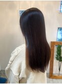 インナーカラー　×  ベージュ
