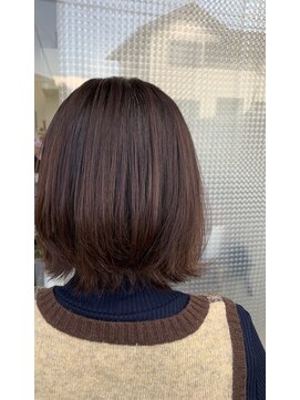 ヘアールーム ミルゥ(hair room MILOU) コンパクトレイヤーボブ