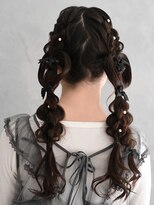 アース 北上店(HAIR & MAKE EARTH)&nbsp;編みおろしアレンジヘア