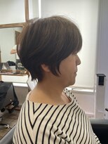 ハーツ(Heart's) 白髪ぼかし/イメチェンヘアスタイル/前髪カタログ/ショートボブ