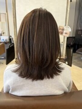 クティエ(Cuthie) 外ハネレイヤーボブ/小牧/髪質改善/トリートメント