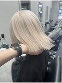ホワイトベージュ/ハイトーン/ブリーチ/滋賀ブリーチ/