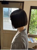 ストレートミニボブ