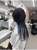 インナーブルー/船橋/船橋駅/エクステプルエクステ/ダブルカラー