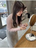 グレージュ×レイヤー