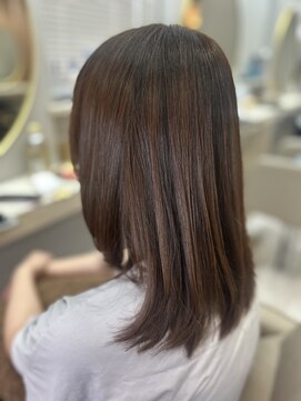 アオ 花咲町(a-o) 艶々ウォームブラウン♪