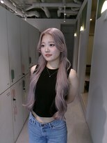 ムーム(Momb)&nbsp;スーパーロングのラベンダーピンク