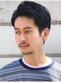 横浜西口メンズベリーショート刈り上げフェードツーブロック30代