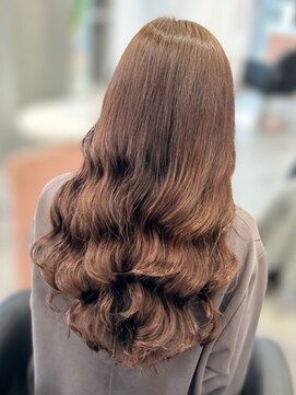 ジエクト カナウ(The Ect canow) コテ巻き風パーマ/チョコレートブラウン/ココアグレージュ