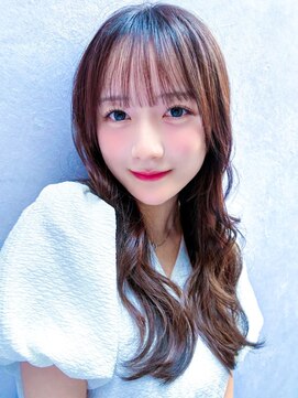 ミヨン 熊本店(miyon) 【miyon】韓国レイヤーカット×暗髪カラー×髪質改善