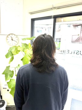 ラスル(RUSTLE) メンズカットパーマ