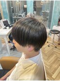 Shina★ men'sメンズ曲がる縮毛矯正センターパート韓国11
