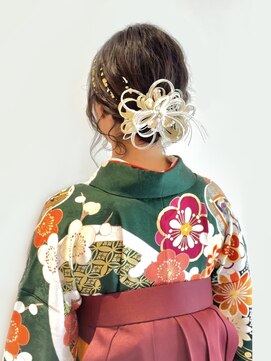 卒業式　ヘアセット＆袴着付　［所沢］