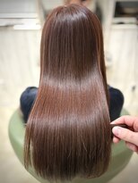 メゾンルヴェール 岐阜穂積(Maison LeVert) 髪質改善/ピンクベージュ/広がりコントロール