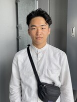 ブロック ジャポン(bloc japon) メンズパーマ ニュアンスパーマ ビジネスヘア/池田佑輔