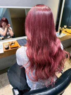 ナチュラル ヘアーデザイニング(Natural hair designing) 巻きすぎないが今っぽい抜け感ロングヘア/韓国風レイヤーロング