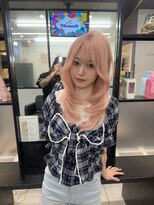 ラピス 名古屋 栄店(Lapis) ホワイトピンク/ハッシュカット/レイヤー